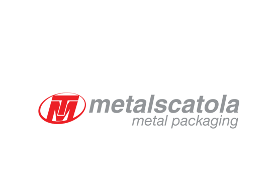 Logo metal scatola