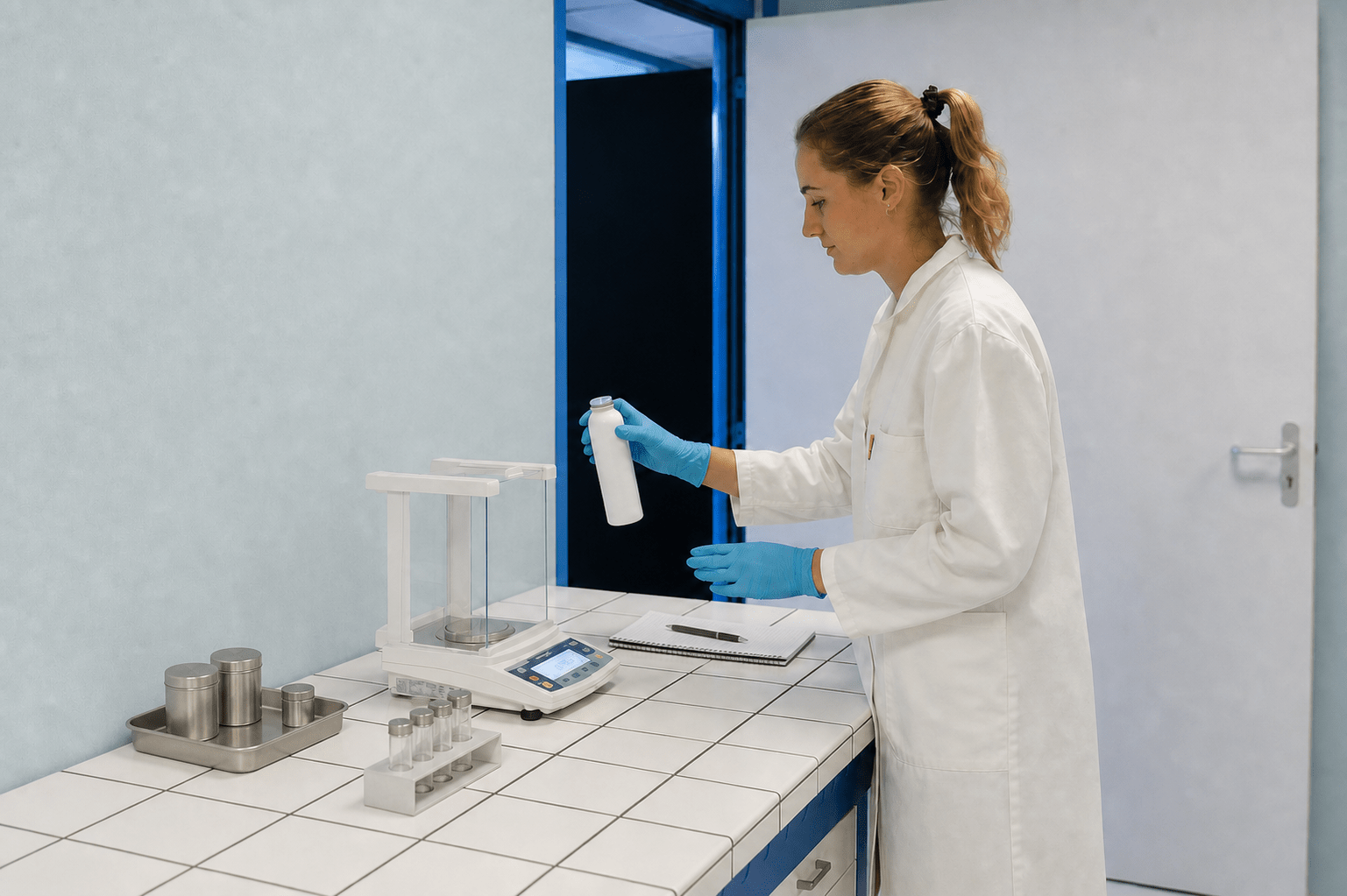 Mesure physico-chimique réalisée au LEREM